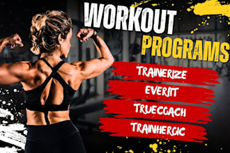 create workout programs in trainerize everfit truecoach kahunas trainheroic