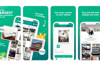 develop marketplace app and website