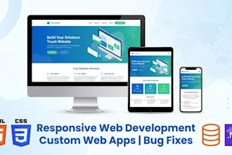make websites, web application