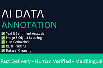 do ai training, llm evaluation and rlhf data annotation