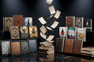 do book cover design, paperback book cover design