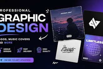 create a graphic or logo or cover for you