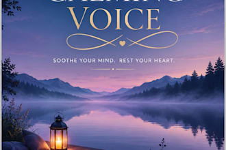 be a calm sleep story voice