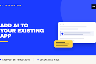integrate an ai feature into your existing app