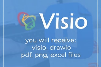 create professional network diagram in visio and diagrams