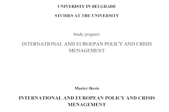 translate academic and political science text english to serbian to english