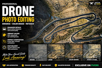 professionally edit drone aerial photos in adobe lightroom