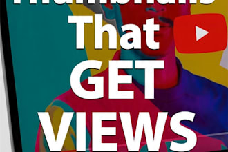 design viral youtube thumbnail and instagram post in canva