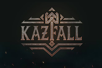 design a game logo for you