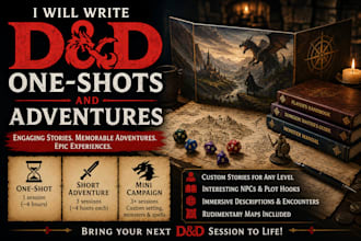 write a dungeons and dragons oneshot or adventure