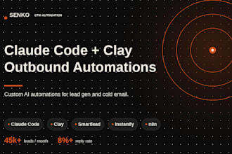 build claude code and clay automations for cold email outbound
