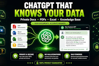 train chatgpt on your data with a custom rag chatbot