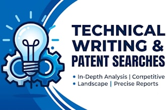 do professional patent research prior art analysis and technical writing