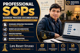 create professional sops and business process documentation