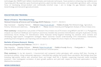 offer scientific writing and content writing