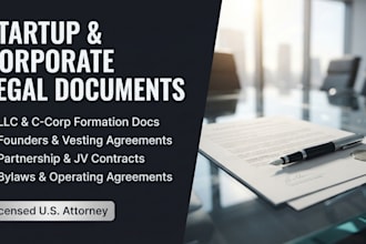 draft startup founders agreements ip assignment and nda vesting contracts