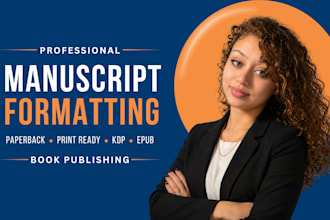 do manuscript formatting, print paperback typeset, book upload, google docs kdp