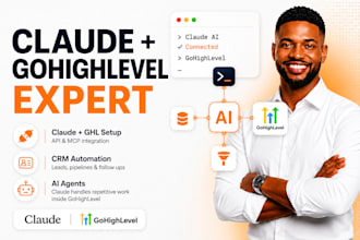 connect claude code to gohighlevel, ghl crm automation, claude ai agent