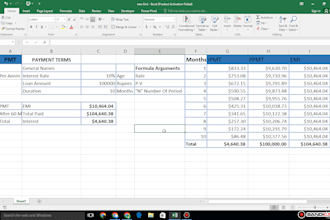 make excel financial models