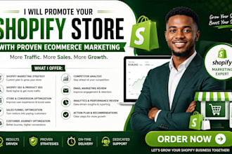promote your shopify store with proven ecommerce marketing
