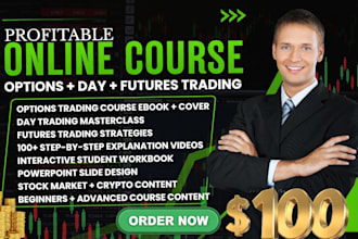 make profitable option trading course day and future trading ebook video course
