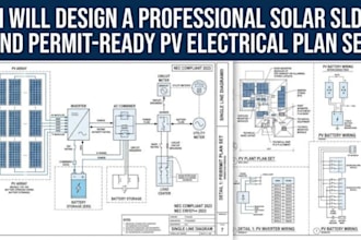 create a nec compliant solar electrical single line diagram for your pv system