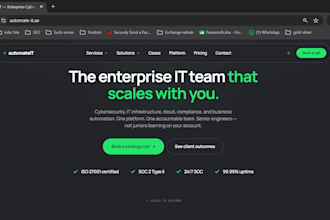 build, deploy and secure your business website