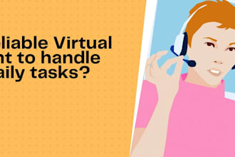 be your virtual assistant for data entry and admin tasks