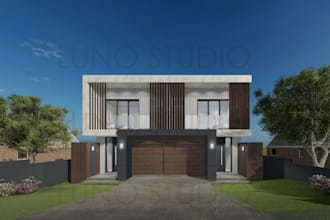create realistic residential and commercial 3d renders