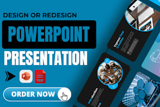 redesign powerpoint presentation, ppt slides and presentation design