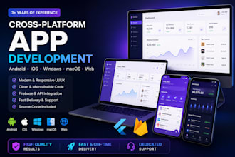 build custom flutter apps for android ios windows macos