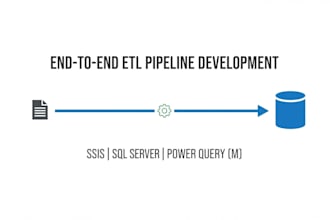 build efficient seamless etl pipelines using ssis, sql server, and power query