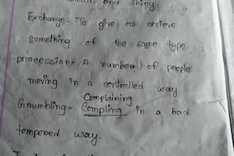 im a creative writer