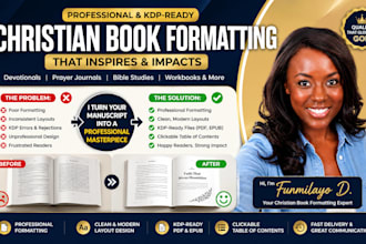 format and design christian, ebook, devotional, prayer journal