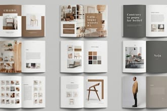 design b2b wholesale catalog, line sheet, lookbook, pricelist, product booklet