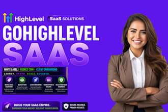 setup gohighlevel saas, white label, agency CRM and client onboarding
