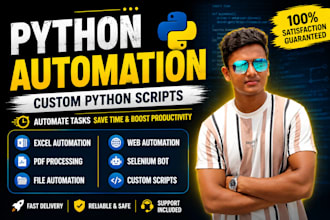 automate repetitive tasks with custom python scripts
