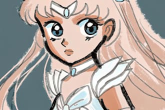 sketch custom anime character