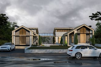 create realistic 3d house designs and architectural renderings