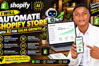l automate shopify store with ai for sales growth