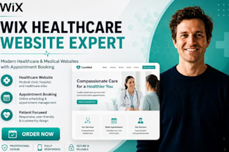 build wix healthcare website wix medical clinic and appointment website