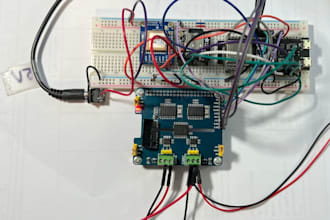 develop esp32 arduino iot firmware, wifi ble mqtt and custom pcb design