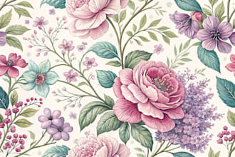 design seamless pattern, textile prints, floral patterns