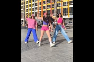 create viral tiktok dance video choreography for music promotion