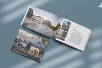 design real estate condominium sales booklet, residential housing guidebook