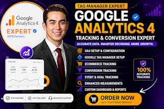 setup google analytics 4 ga4 ecommerce conversion shopify analytics tracking gtm