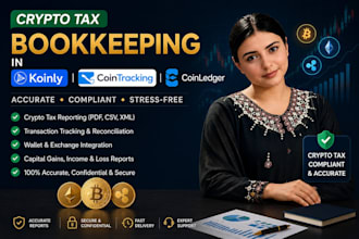 crypto tax bookkeeping in koinly cointracking coinledger