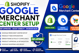 optimize shopify google merchant center setup for high converting sales
