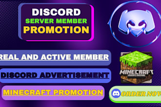 do fivem server promotion, dayz, minecraft server, rust discord server promotion