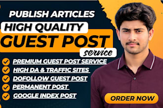 provide guest posting with premium SEO content and dofollow backlinks